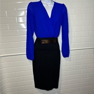 A'gaci Royal Blue Dress